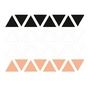 Stickers muraux M.Design triangles 2 planches