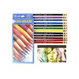 Crayon Col-Erase boite de 12 couleurs