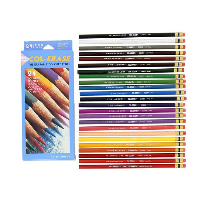 Crayon Col-Erase boite de 24 couleurs