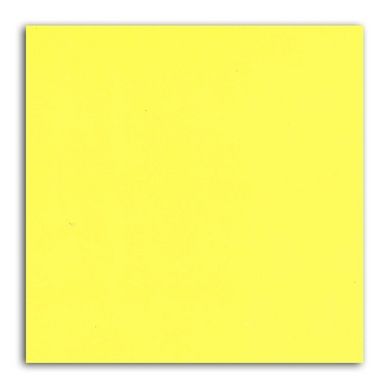 Feuille de papier uni jaune fluo 30,5 x 30,5 cm