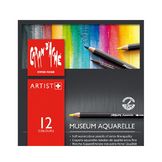Crayon de couleur Museum Aquarelle - boite de 12 couleurs