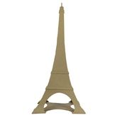 Objet en papier mâché tour Eiffel 56 x 24 x 24 cm