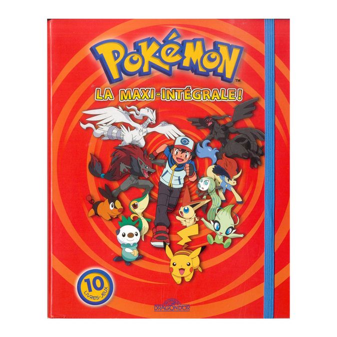 Livre La Maxi Intégrale Pokémon