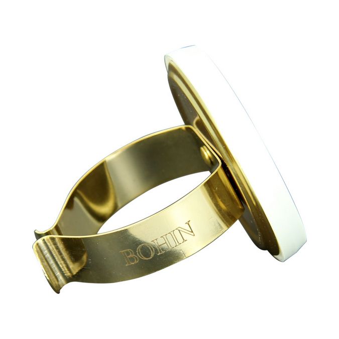Porte épingles magnétique sur bracelet doré