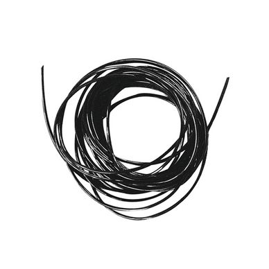 Fil élastique noir Ø 0,8 mm x 2 m