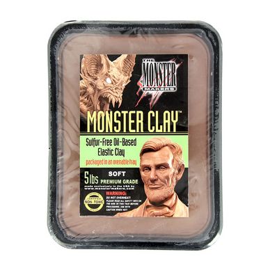 Pâte à modeler Monster Clay Premium 2,05 kg - Souple