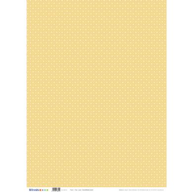 Papier Scandisweet jaune 50 x 70 cm