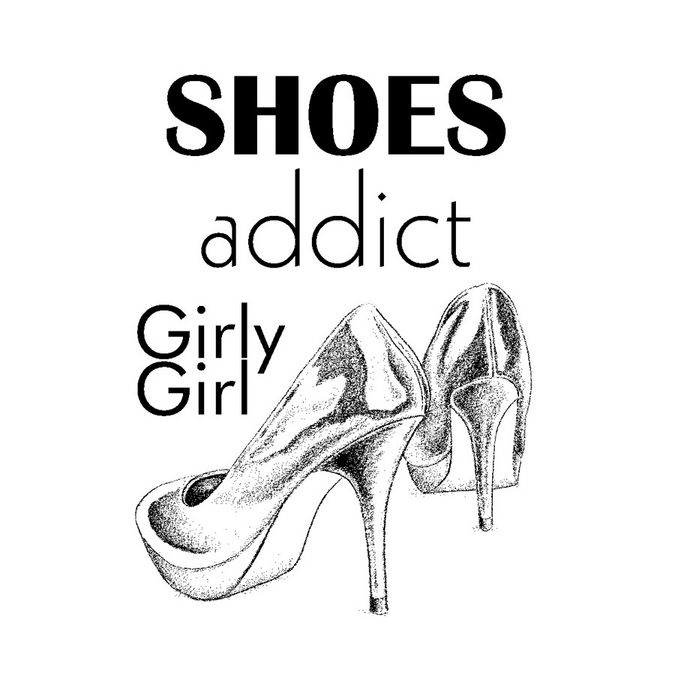 Tampon clear shoes addict 7 x 9 cm