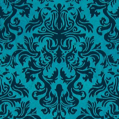 Papier Lokta Imprimé 50 x 75 cm Bleu motif Lord bleu foncé