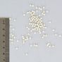 Perle ronde synthétique nacrée blanche - 3 mm