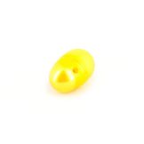 Perle d'eau douce olive irrégulière jaune - 5,8 x 58 mm