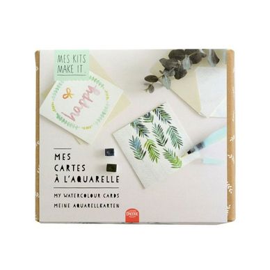 Mes Kits Make It - Mes cartes à l'aquarelle
