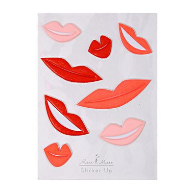 Stickers relief love x 8 pcs