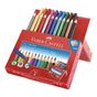 Crayon de couleur Colour Grip + Feutre - Combi Box 24 pièces