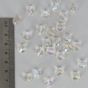 Perle en verre de Bohême crystal - 9 x 10 mm