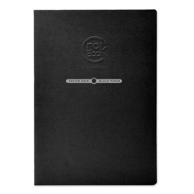Carnet de croquis Crok'Book Papier noir 120 g/m²