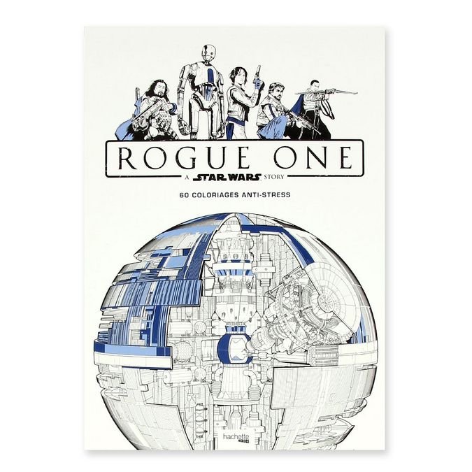 Livre Star Wars Rogue One 60 coloriages anti-stress