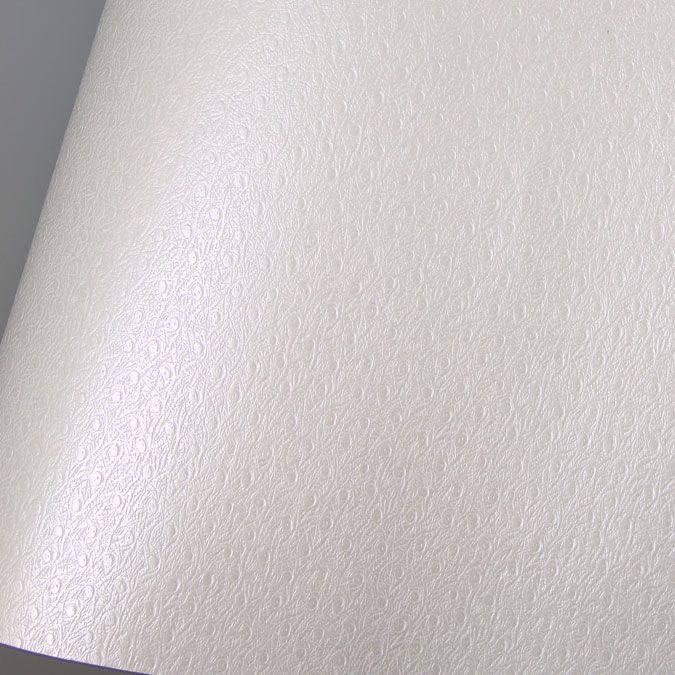 Papier Ostra imitation Cuir 68,5 x 50 cm 185 g/m² Blanc