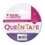 Ruban adhésif décoratif Queen Tape 48 mm x 8 m Violet uni