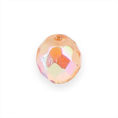 Perle en verre de Bohême - 9 x 10 mm