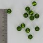 Perle en verre translucide ronde - 10 mm