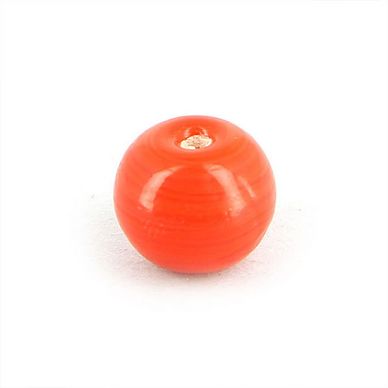 Perle en verre opaque ronde - 10 mm
