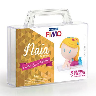 Kit figurine FIMO Naia la sirène