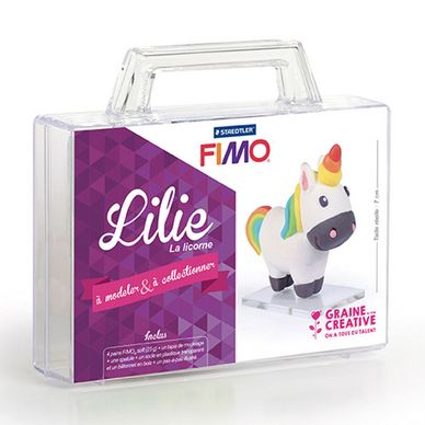 Kit figurine FIMO Lillie la licorne