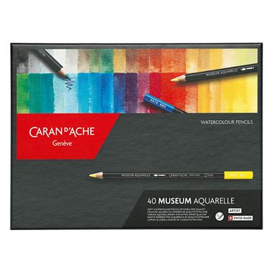 Crayon de couleur Museum Aquarelle Boite de 40 couleurs