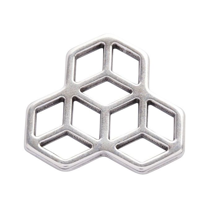 Pendentif Hexagones 30 mm