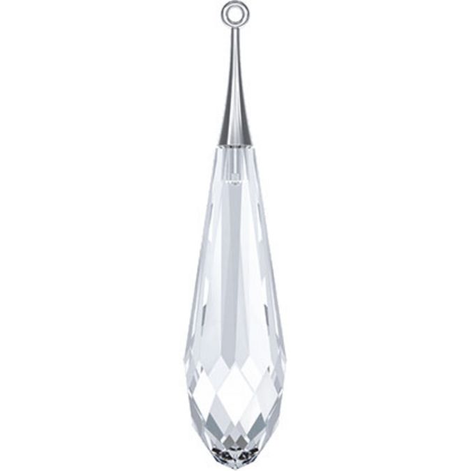 Pendentif Pure Drop argent 6532 - 44 mm - Crystal