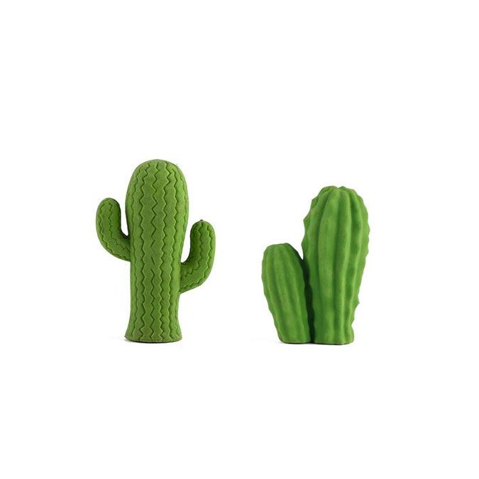 Gomme forme de Cactus 2 pcs