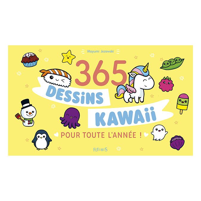 Livre 365 dessins kawaii pour toute l'année !