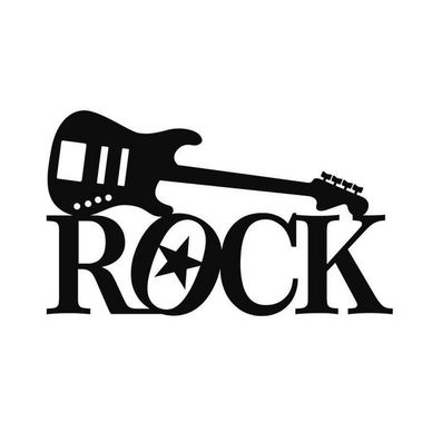 Forme de découpe die Cut-it All Guitare Rock 14,5 x 8,8 cm