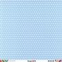 Papier scrapbooking 30,5 x 30,5 cm Bleu Clair / Géométrique