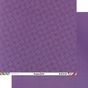 Papier scrapbooking 30,5 x 30,5 cm Violet / Géométrique