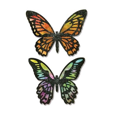 Matrice de découpe Thinlits Die Papillons 4 pcs