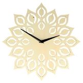 Support pour horloge Fleur en bois Ø 30 cm