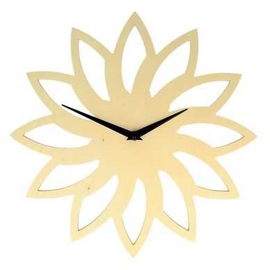 Support pour horloge Soleil en bois Ø 30 cm