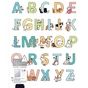 Tampon Clear Alphabet Family Friends Chiens