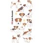 Autocollant 3D Puffies Chiens jack russel