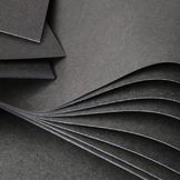 Carton Noir Ame Noir 50 x 70 cm 400 g/m²