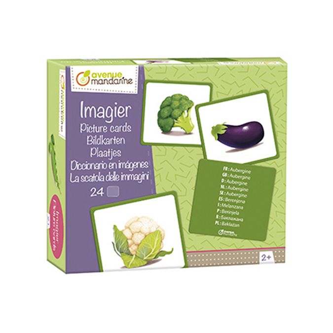 Imagier Légumes 24 cartes