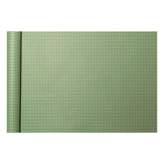 Kraft brut 70g/m² motif Écailles vertes Rouleau 35 cm x 5 m