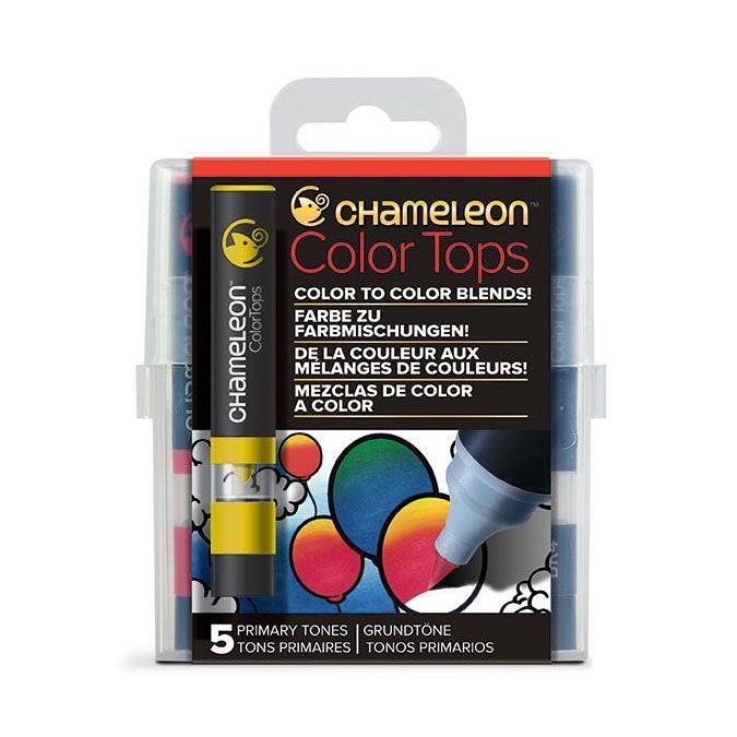 Embout Color Tops pour marqueur Chameleon 5 tons Primaires