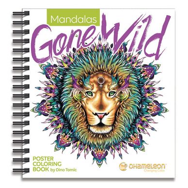 Livre de coloriage Mandalas Gone Wild