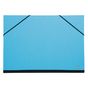 Carton à dessin à élastiques 37 x 52 cm Turquoise