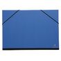 Carton à dessin à élastiques 37 x 52 cm Bleu nuit
