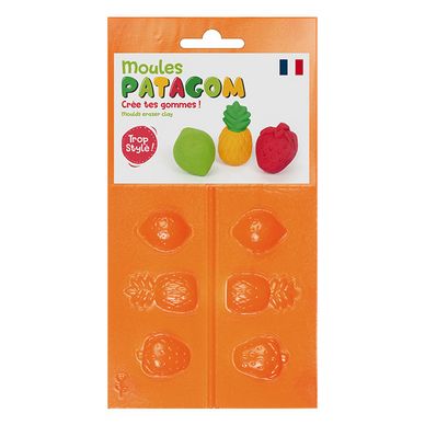 Moule pour Gomme à modeler Patagom Fruits
