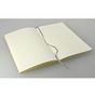 Carnet papier Crème 176 pages Quadrillées B6 10,5 x 17,5 cm